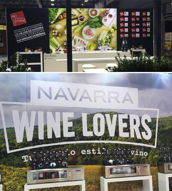 Reyno Gourmet y Vinos D.O. Navarra presentes en Alimentaria 2018