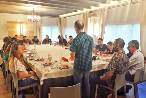 Cata de Tomates organizada por la Asociación de Hostelería