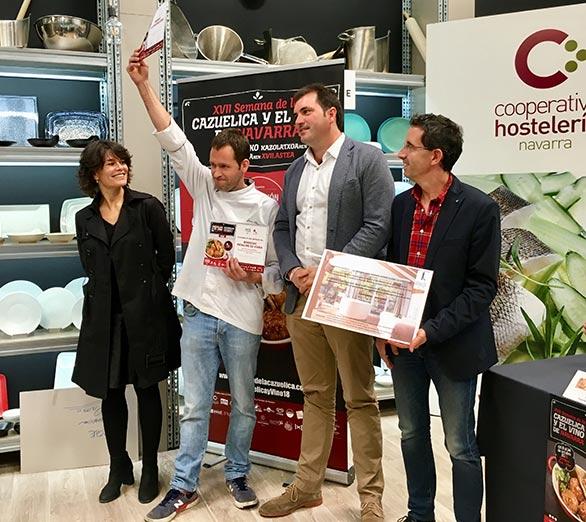 El Petit Comité gana la XVII Semana de la Cazuelica y el Vino de Navarra