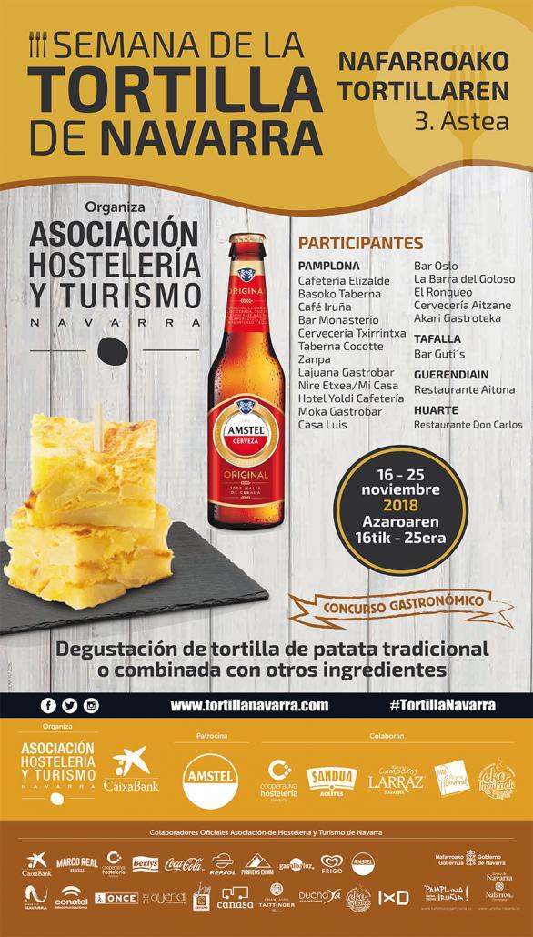 Este viernes comienza la Semana de la Tortilla de Navarra