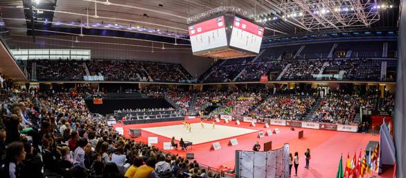 Más de 1.500 personas alojadas en Hoteles Pamplona en el Campeonato Nacional de Gimnasia Rítmica