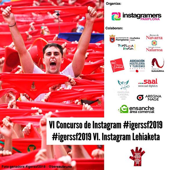 La Asociación colabora de nuevo con el Concurso de Fotografía de San Fermín en Instagram
