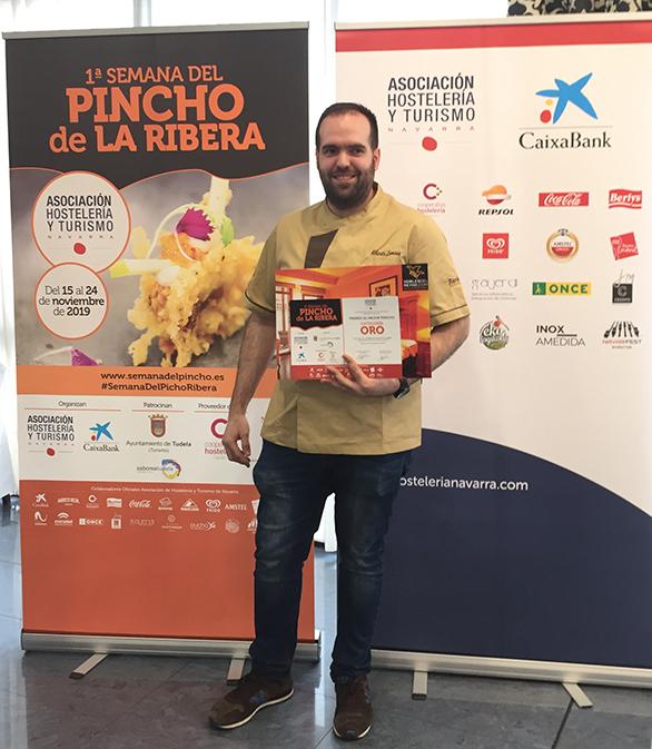 Le Bistrot de Tudela gana el Oro de la 1ª Semana del Pincho de la Ribera