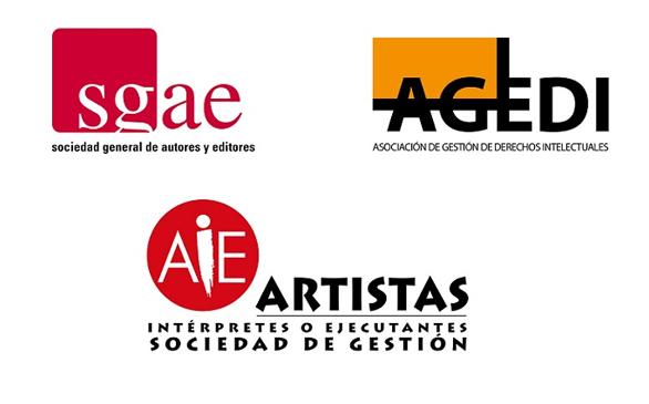 SGAE, AGEDI Y AIE no emitirán sus recibos de abril