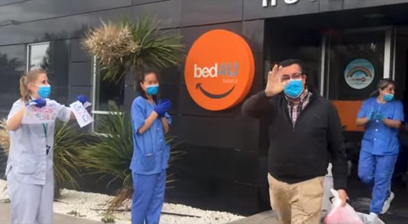 El último paciente de Bed4U Tudela es dado de alta