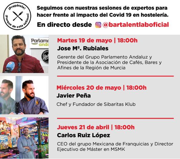 BARTALENTlab: las masterclasses de esta semana