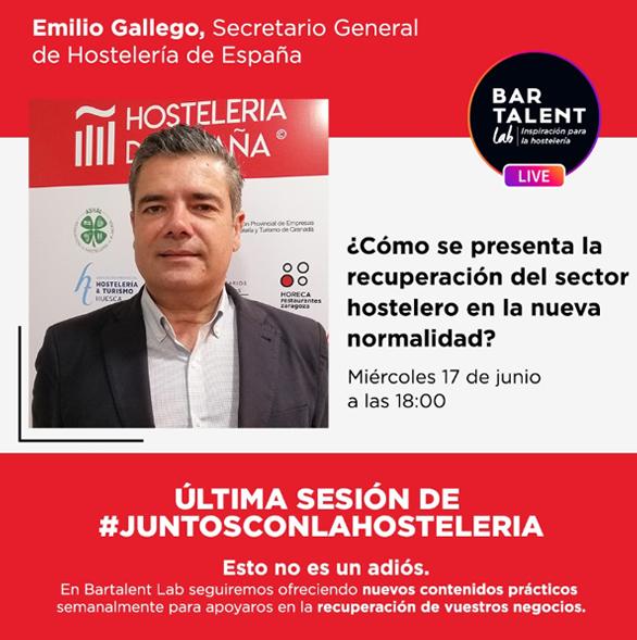 Última mastercalss de BARTALENTlab: Emilio Gallego