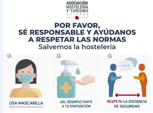 Gracias a hosteleros y clientes por cumplir las normas