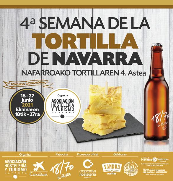 Este viernes 18 de junio comienza la Semana de la Tortilla de Navarra