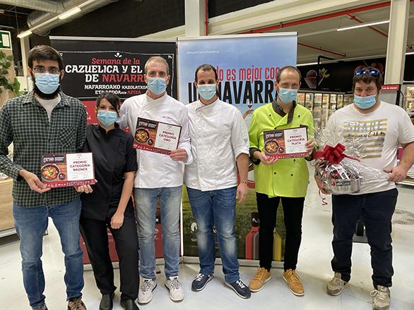 Ganadores de la XX Semana de la Cazuelica y el Vino D.O. Navarra