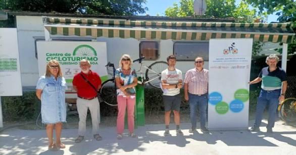 Turismo de Navarra y Campings Navarra presentan un proyecto piloto de cicloturismo