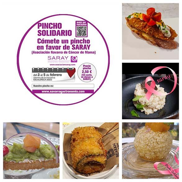  Este jueves 2 de febrero comienza el PINCHO SOLIDARIO, cómete un pincho en favor de Saray