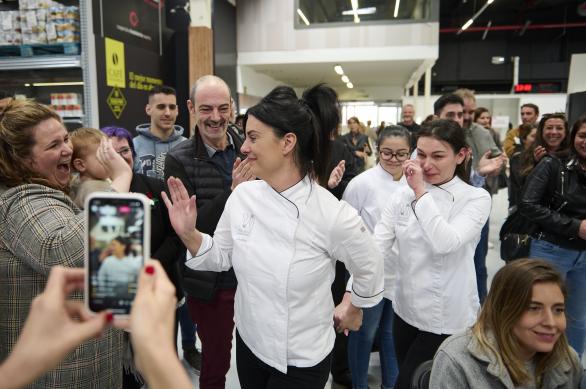 Goiza Isiegas, subcampeona en Valladolid con 'Trucha o Tronko', ganador de la Semana del Pincho