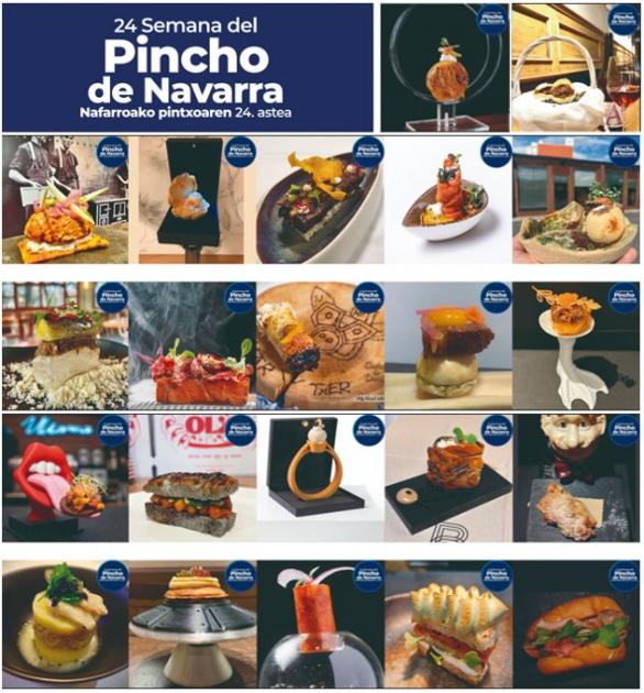 La Semana del Pincho de Navarra tiene sus 22 semifinalistas