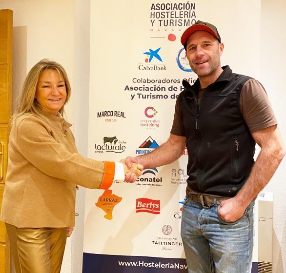 Huevos Larraz, nuevo colaborador de la Asociación de Hostelería y Turismo de Navarra
