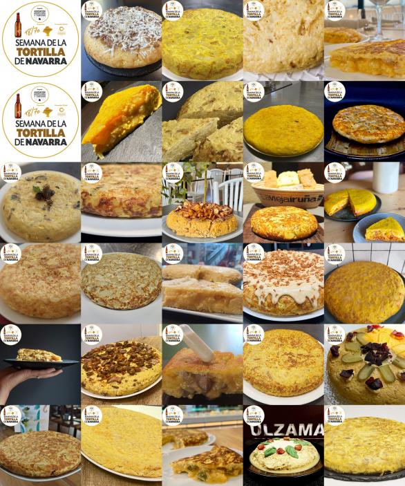 Arranca la 8ª Semana de la Tortilla de Navarra