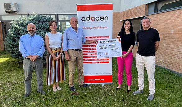 Entrega solidaria a ADACEN: unidos por una causa que importa