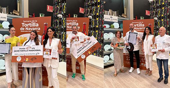 Ganadores del Concurso de la 8ª Semana de la Tortilla de Navarra